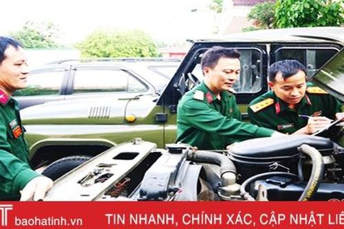 Xe quân sự ở Hà Tĩnh được giữ tốt, lái an toàn