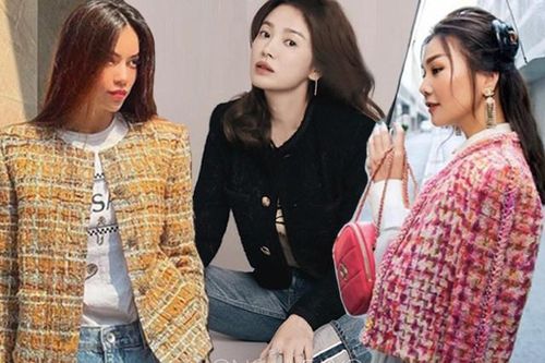 U40 Song Hye Kyo diện kiểu áo đụng chan chát các chị đẹp Vbiz