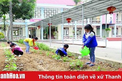 Ngành giáo dục Thường Xuân với phong trào xây dựng trường học an toàn, lành mạnh