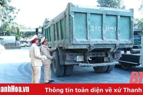 Thọ Xuân: Xử lý xe cơi nới, chở quá tải trọng