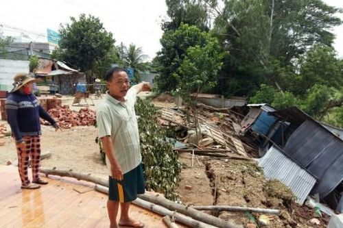 An Giang: 58 điểm sạt lở, sụt lún, răn nứt bờ sông, kênh, rạch
