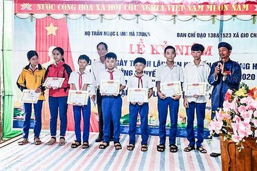 Xây dựng phong trào khuyến học, khuyến tài ở xã Gio Châu