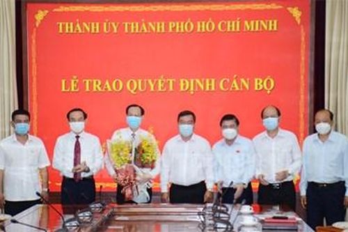 Ông Lê Thanh Liêm giữ chức Trưởng ban Nội chính Thành ủy TP HCM