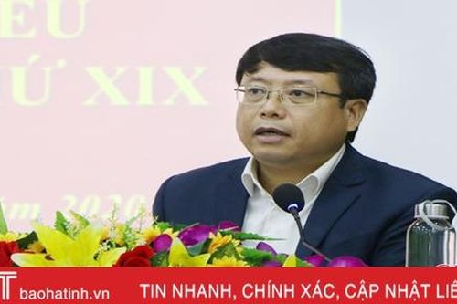 Bám sát chương trình hành động, xây dựng TP Hà Tĩnh trở thành một trong những trung tâm của Bắc Trung bộ