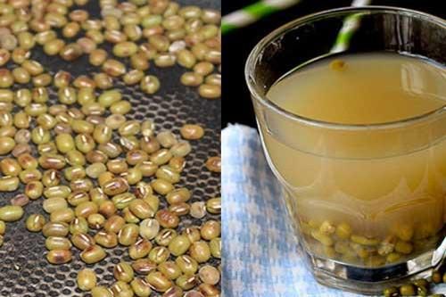 7 công dụng của nước đậu xanh rang đối với sức khỏe