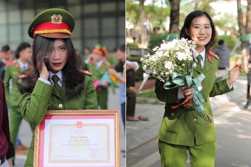 Nữ sinh Phú Thọ tốt nghiệp xuất sắc Học viện Cảnh sát nhân dân, được thăng hàm vượt cấp