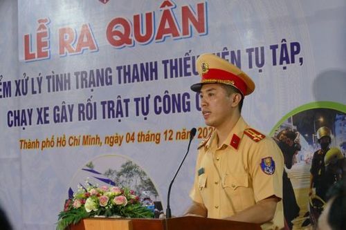 Trưởng Phòng CSGT Đường bộ - Đường sắt Công an TPHCM làm Trưởng Công an Quận 6