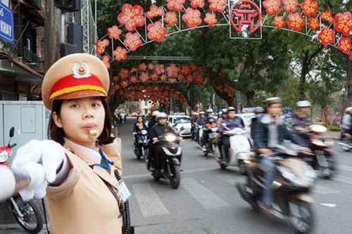 Phân luồng giao thông phục vụ Đại hội Thi đua yêu nước toàn quốc lần thứ X