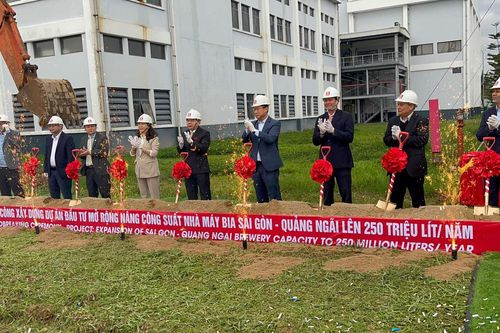 Lễ Động Thổ Dự án Nâng Công Suất Nhà máy Bia Sài Gòn – Quảng Ngãi