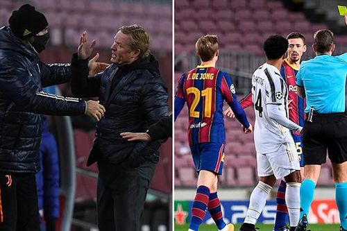 Dybala bật cười khi HLV Koeman quát cầu thủ Juve 'im mồm lại'
