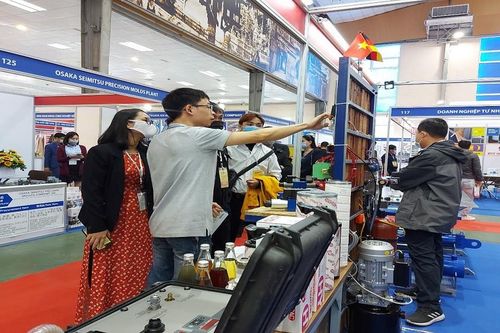 Khai mạc Triển lãm Quốc tế về Công nghiệp hỗ trợ và Chế biến chế tạo Việt Nam