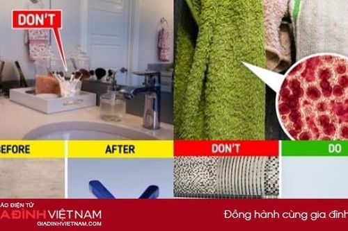 7 món đồ tuyệt đối phải đưa ra khỏi phòng tắm