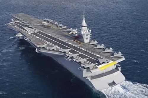 Pháp đóng tàu sân bay hạt nhân cực 'khủng', trị giá 8,5 tỉ đô la