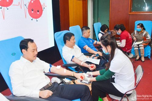 Công ty Điện lực Nghệ An hưởng ứng Tuần lễ hồng EVN lần thứ VI năm 2020