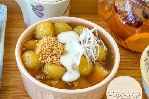 Học mẹ đảm nấu chè sắn dẻo ngọt thơm, nóng hổi vừa thổi vừa ăn cho ngày lạnh