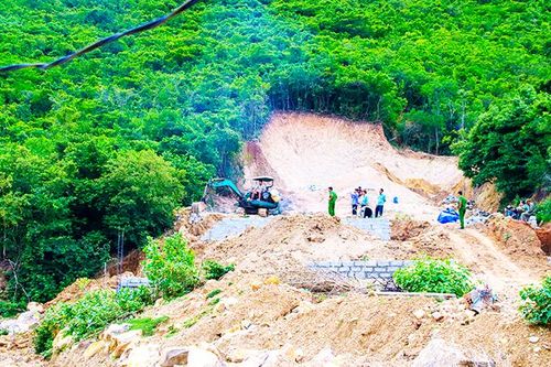 Cương quyết xử lý tình trạng san ủi đất núi
