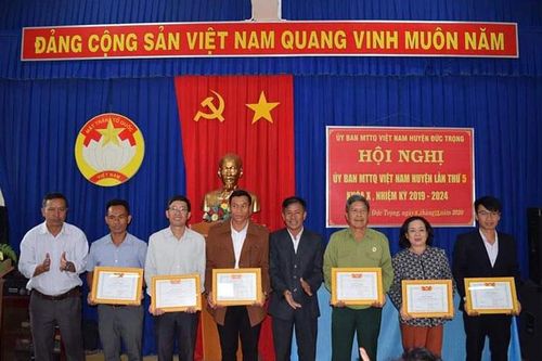 Ủy ban MTTQ Việt Nam huyện Đức Trọng triển khai nhiệm vụ năm 2021