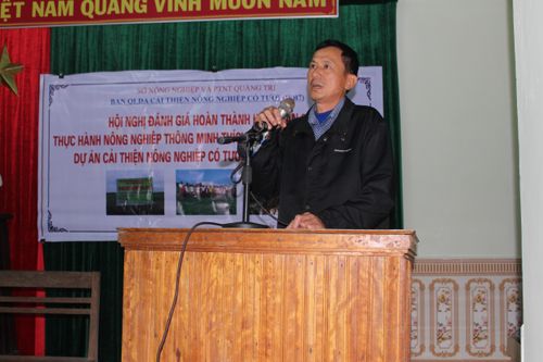 Đánh giá hoàn thành hợp phần 3 'Thực hành nông nghiệp thông minh thích ứng với biến đổi khí hậu'