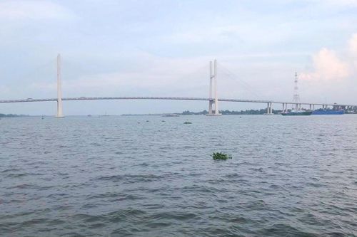 Thi thể nam sinh nổi trên sông Tiền