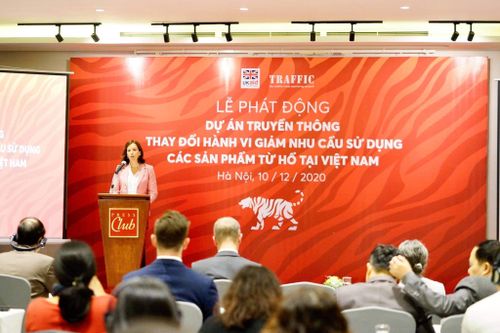 Phát động Dự án giảm nhu cầu sử dụng các sản phẩm từ hổ tại Việt Nam