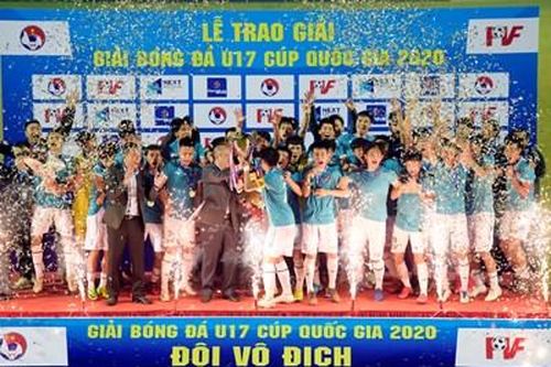 U17 PVF vô địch giải U17 Cup Quốc gia 2020