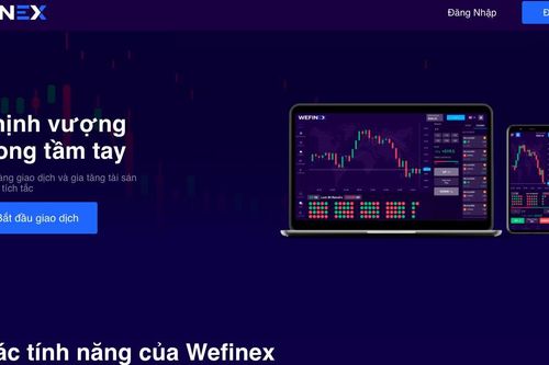 Cảnh báo hình thức huy động vốn, tổ chức kinh doanh đa cấp trái phép trên website Wefinex.net