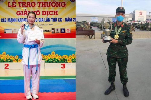 Hai chiến binh đặc biệt trên đấu trường quốc tế