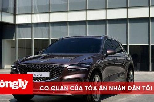 Genesis GV70 2022 ra mắt với nhiều công nghệ mới