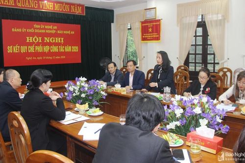 Đảng ủy Khối Doanh nghiệp và Báo Nghệ An phối hợp, đồng hành với doanh nghiệp trong lĩnh vực truyền thông
