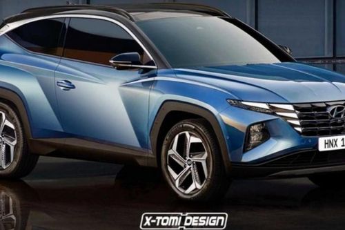 Lộ diện Hyundai Tucson phiên bản Coupe, ngoại hình bắt mắt và thời thượng