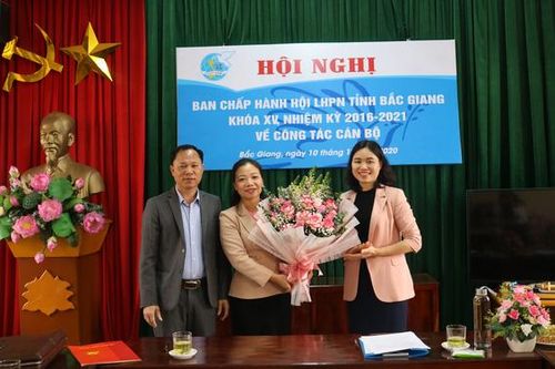 Hội LHPN tỉnh Bắc Giang có Chủ tịch mới