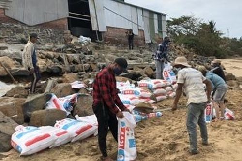 Cần có giải pháp lâu dài giúp người dân tránh nạn sóng biển xâm thực