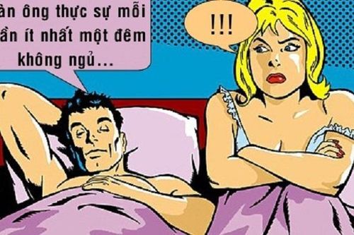 Vợ không sợ khi chồng dọa làm đàn ông thực sự