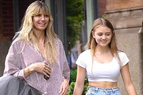 Con gái Heidi Klum nối nghiệp người mẫu của mẹ