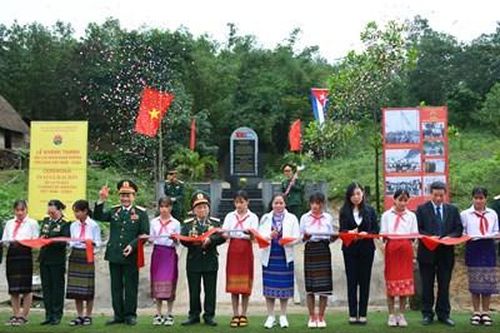Khánh thành bia lưu niệm đoạn đường hữu nghị Việt Nam – Cuba