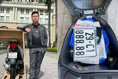 Honda SH biển 29C1-888.88 Hà Nội, sang tay 'ăn ngay' 900 triệu