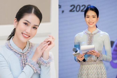 Á hậu Việt Nam Phương Anh lần đầu là MC đã 'bắn' song ngữ Anh - Pháp cực 'đỉnh'