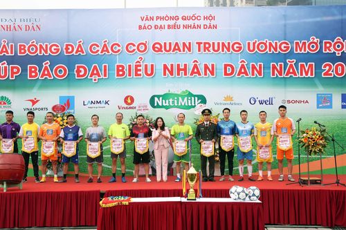 Khai mạc Giải Bóng đá các cơ quan Trung ương mở rộng