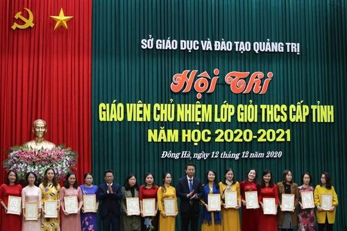 Quảng Trị vinh danh giáo viên chủ nhiệm lớp giỏi