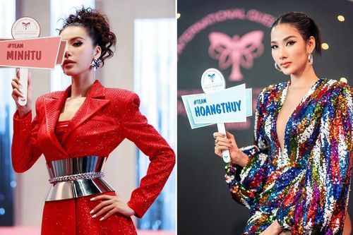 Minh Tú, Hoàng Thùy, Kiều Loan đọ vẻ sexy trên ghế nóng tìm kiếm mỹ nhân chuyền giới