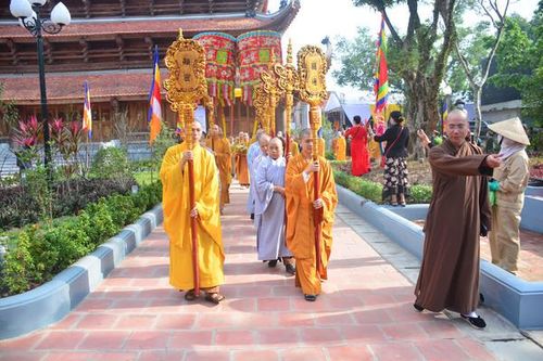 Khánh thành chùa Quỳnh Lâm thiêng liêng
