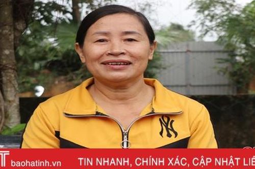 Nữ trưởng thôn giúp dân xây dựng cánh đồng thửa lớn ở Hà Tĩnh