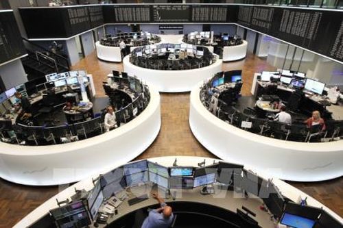 Chứng khoán châu Âu đi xuống trước nỗi lo 'Brexit không thỏa thuận'