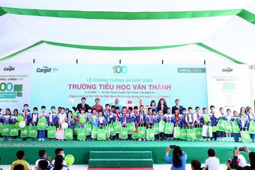 Quỹ Cargill Cares hết mình chia sẻ với học sinh nghèo nông thôn