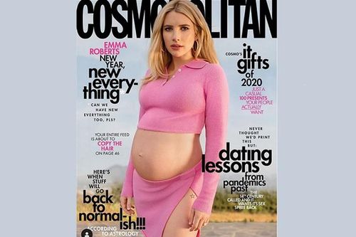 Gu thời trang bầu cực sành điệu của mỹ nhân Hollywood Emma Roberts