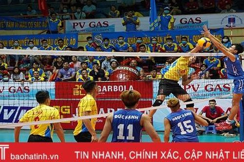 Hà Tĩnh thua Sannest Khánh Hòa tại Giải Bóng chuyền vô địch quốc gia