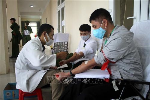 Chương trình hiến máu tình nguyện Chủ nhật Đỏ tại Thanh Hóa