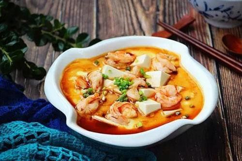 3 bước xong ngay món đậu phụ non hấp tôm trứng giàu dinh dưỡng
