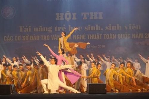 Hội thi 'Tài năng trẻ học sinh, sinh viên các cơ sở đào tạo VHNT toàn quốc 2020'