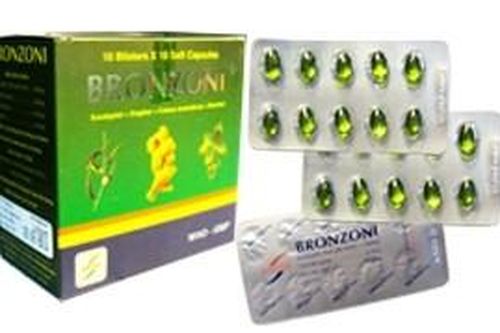 Thu hồi toàn quốc viên nang mềm Bronzoni